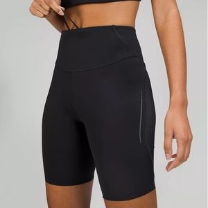 Lululemon High Rise Shorts Reflective